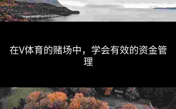 在V体育的赌场中，学会有效的资金管理