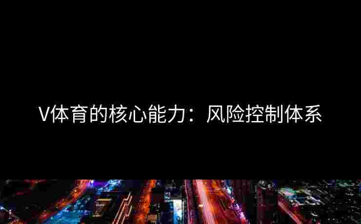 V体育的核心能力：风险控制体系